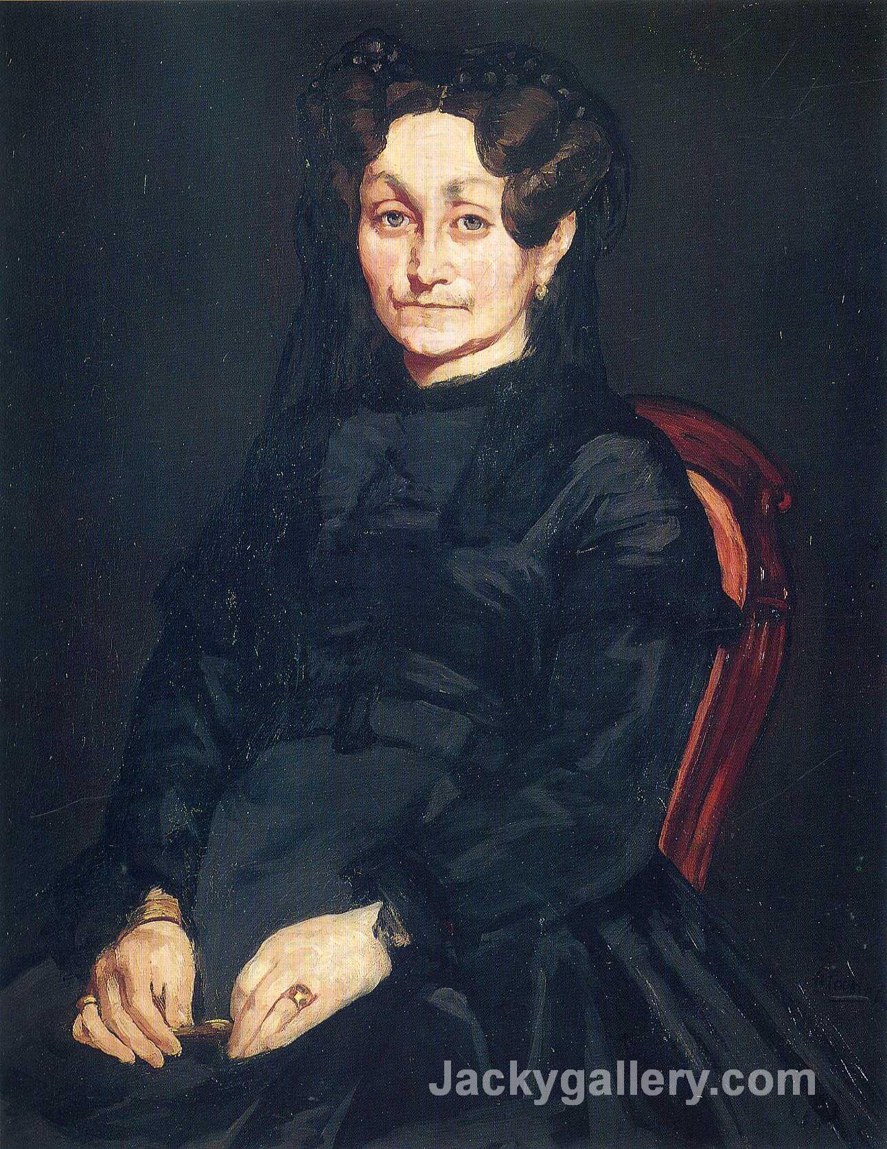 Madame Auguste Manet by Edouard Manet paintings reproduction